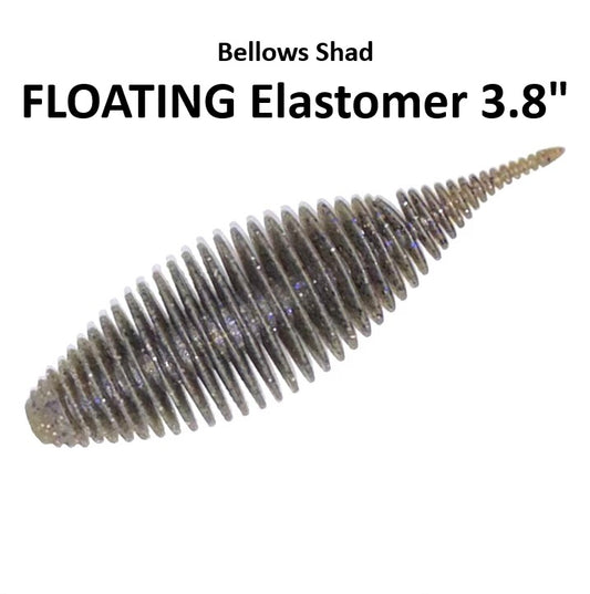 Bellows Shad Floating 3.8"