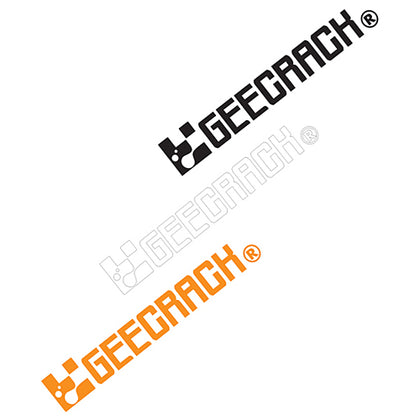 Geecrack Logo Sticker - size 400