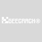 Geecrack Logo Sticker - size 400